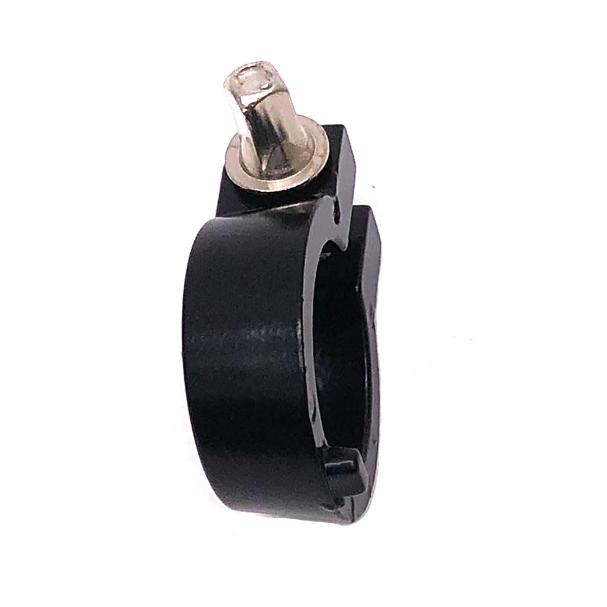 Tuoren 4Pcs Drum Stand Memory Lock 7/8 Inch Diameter Cymbal Stand Memory Lock Hinged Drum Rack Parts Black