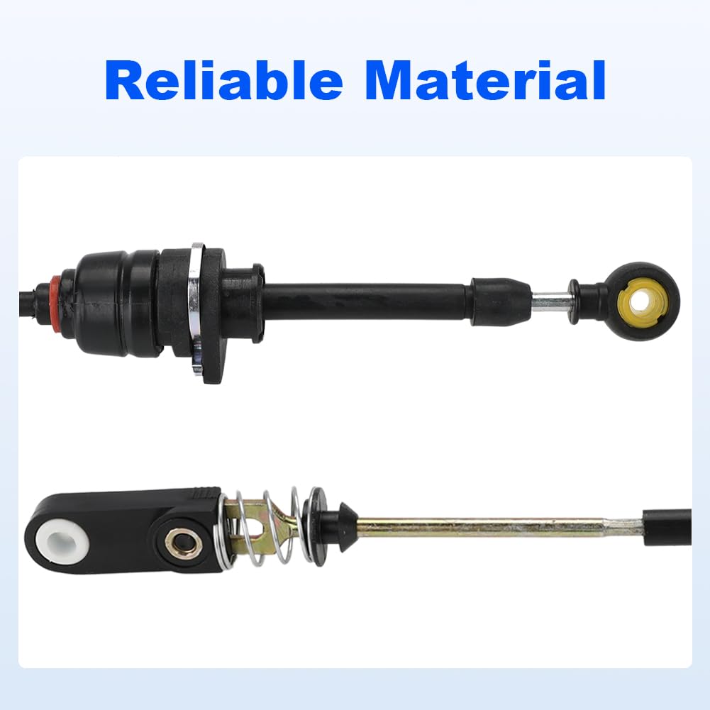 Wmphe Automatic Transmission Shift Cable Compatible With Jeep Wrangler 3.8L V6 2007-2010 Replacement For 52060164Ad 52060164Ab 5