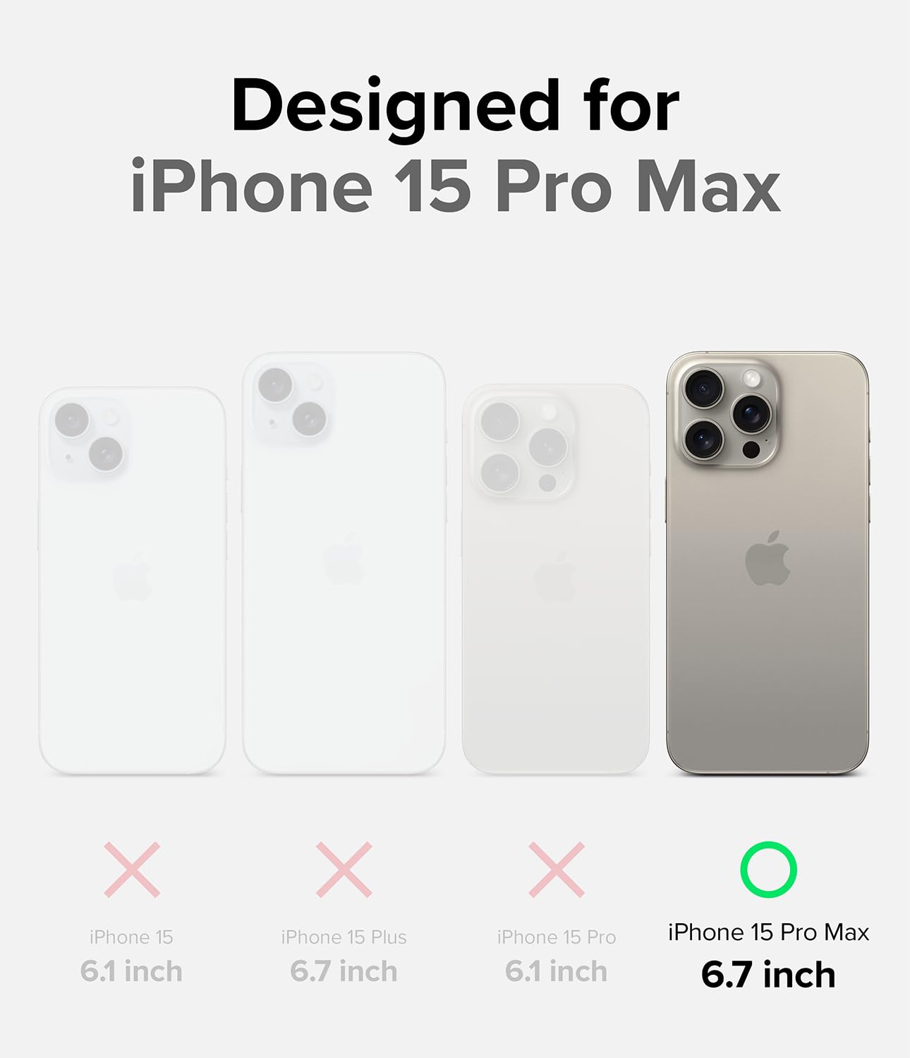 Ringke Onyx [Compatible With Magsafe] Compatible With Iphone 15 Pro Max Case, Anti-Fingerprint Technology Prevents Oily Smudges