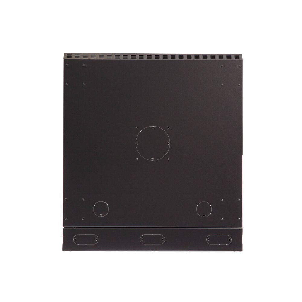 Kendall Howard 6U Linier Swing Out Wall Mount Cabinet   Glass Door