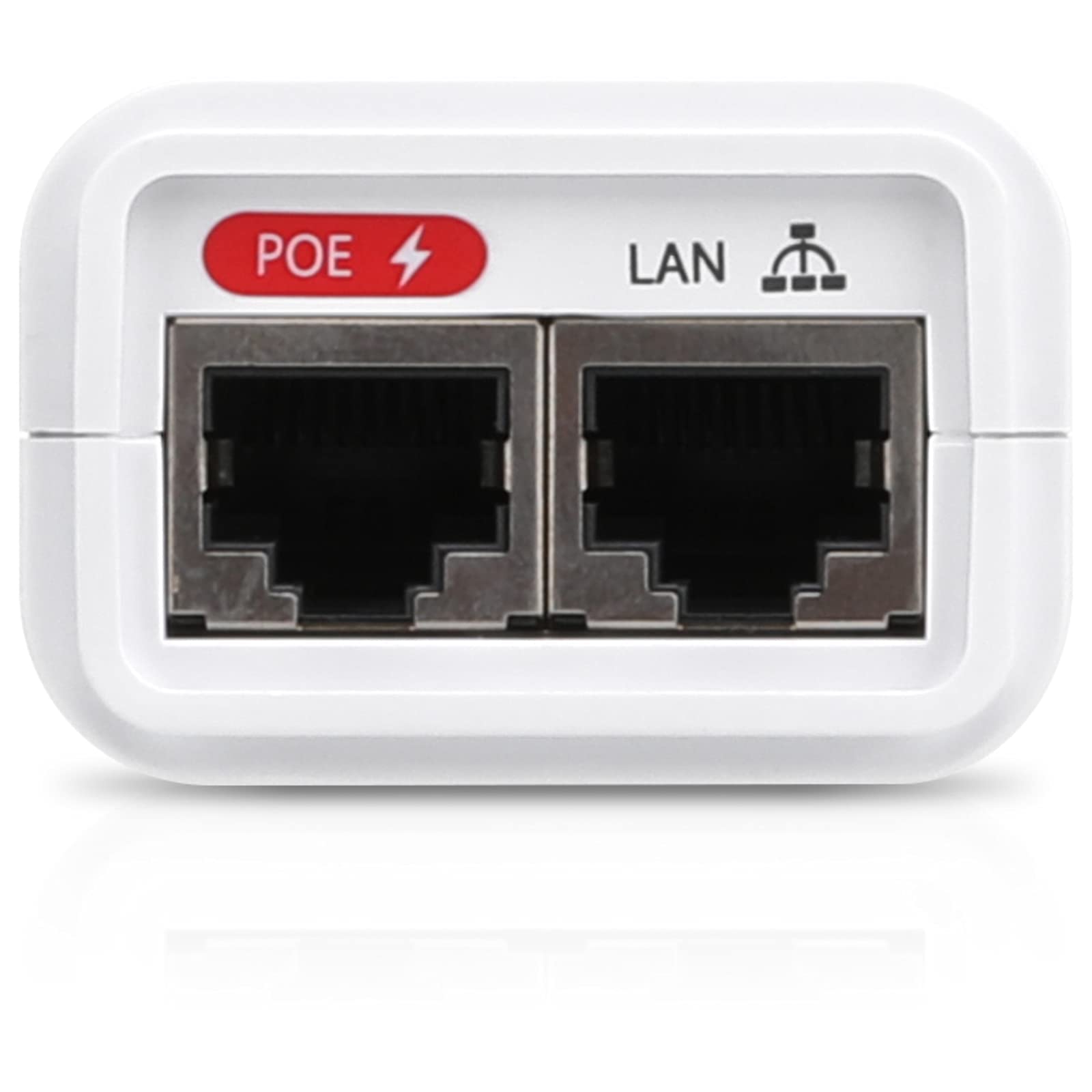 Ubiquiti POE-24-7W-G-WH PoE Injector, 1.3" x 2.8" x 1.8", Durable Design, Reliable Power Over