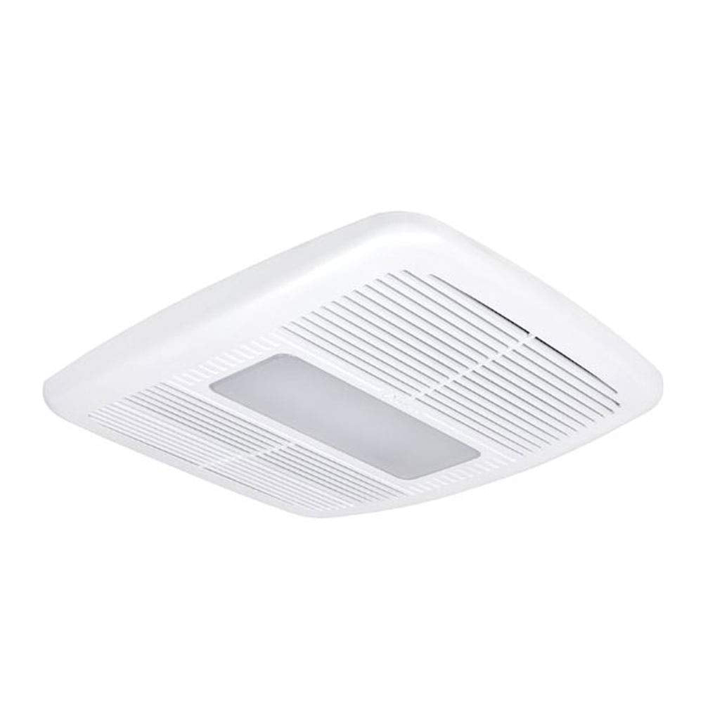 Delta Breezsignature Rad80Led 80 Cfm Exhaust Bath Fan Led Dimmable Light With Heater