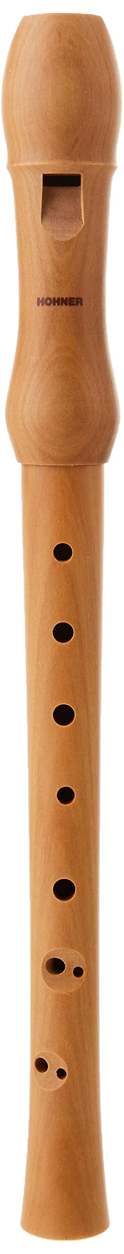 Flauta Dulce Soprano - Hohner (9560) (Madera Peral Natural) (Barroca) (2 Piezas)