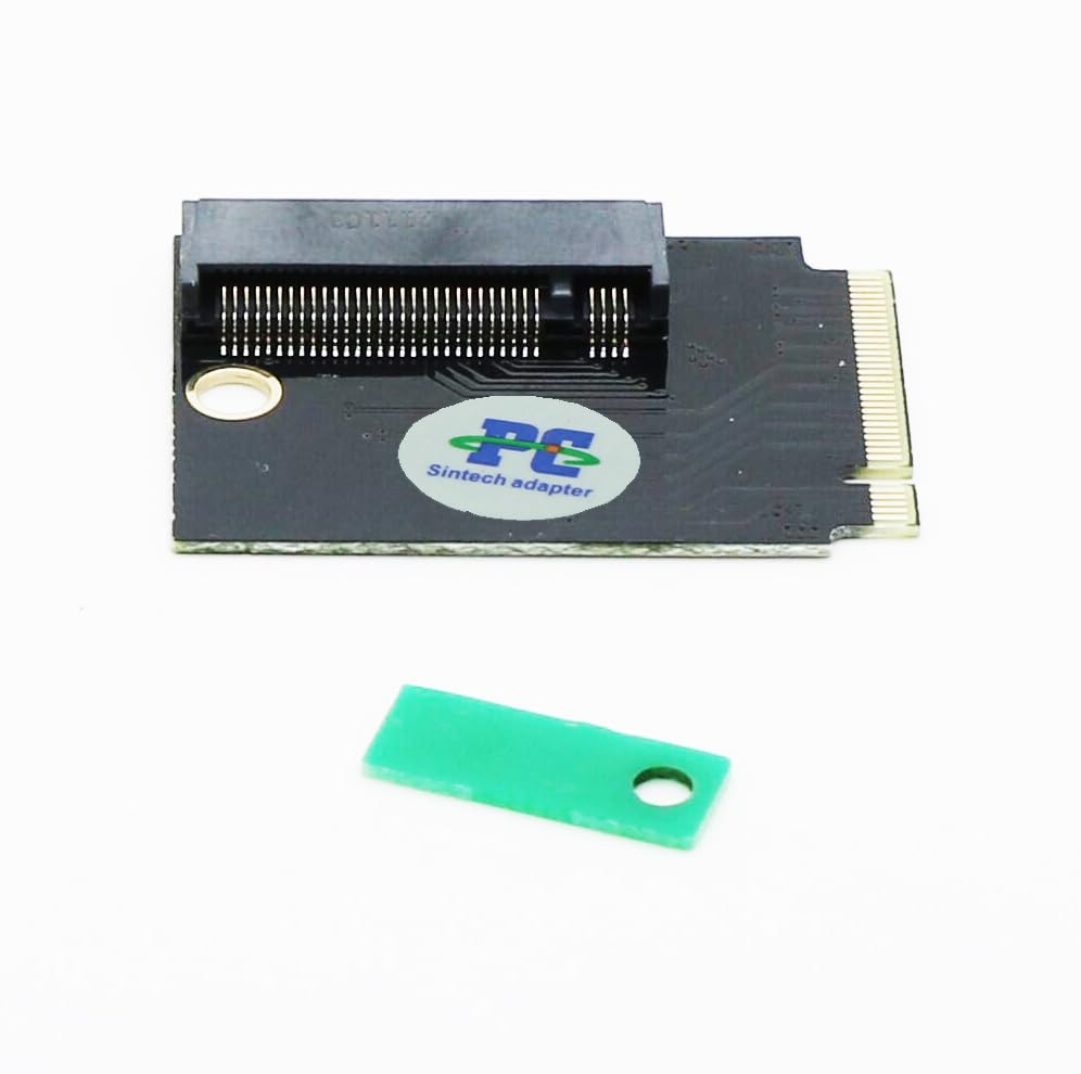 Sintech M.2 nVME 2230 to 2280 Extension Card 90Degree Support PCIe 4.0 SSD,Compatible with Asus ROG Ally Gaming Handheld for Upg