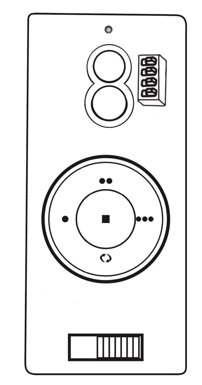 Minka-Aire Wall Control System - White - Wc210