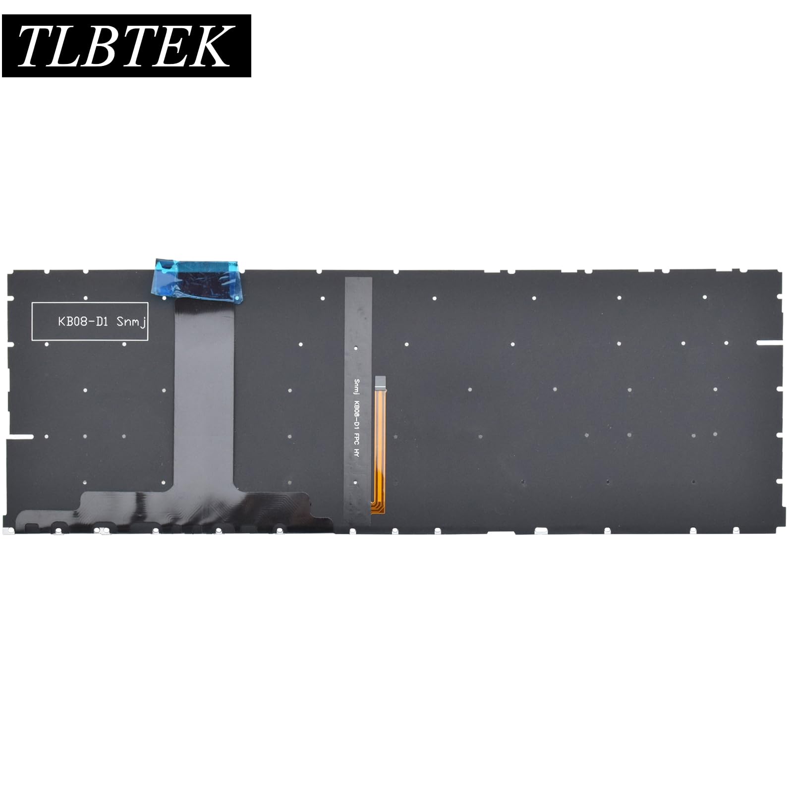 Tlbtek Backlight Keyboard Replacement Compatible With Hp Probook 450 G8 455 G8 650 G8.Zbook Power G7,Zhan 66 Pro 15 G4 Laptop (W