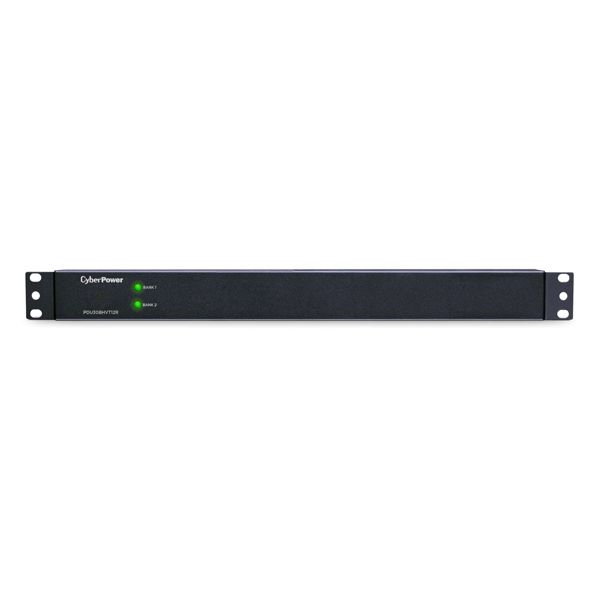 Cyberpower Pdu30Bhvt12R Basic Pdu, 200   230V/30A (Derated To 24A), 12 Outlets, 10Ft Power Cord, 1U Rackmount