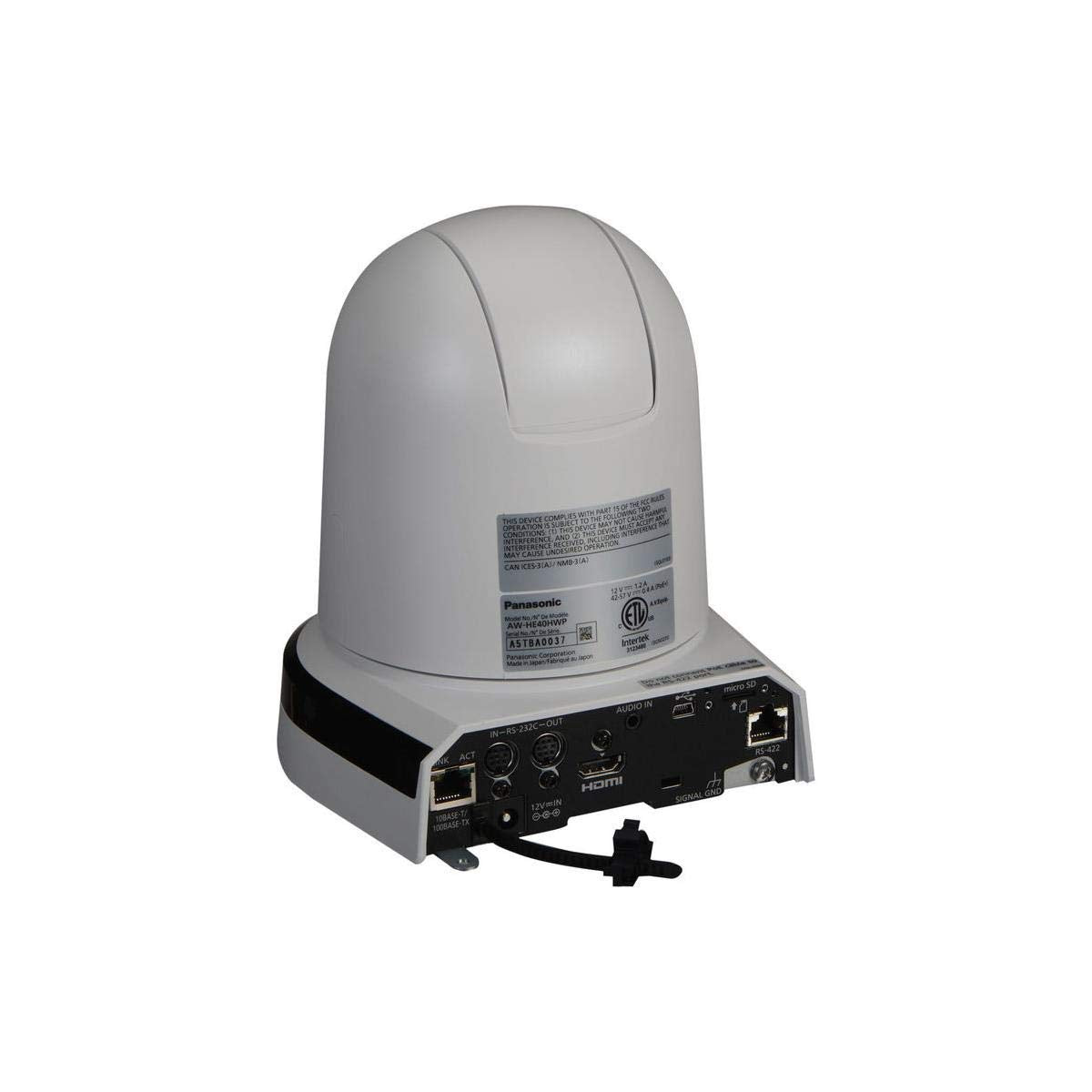 Panasonic Aw-He40Hw Ptz Camera With Hdmi Output White