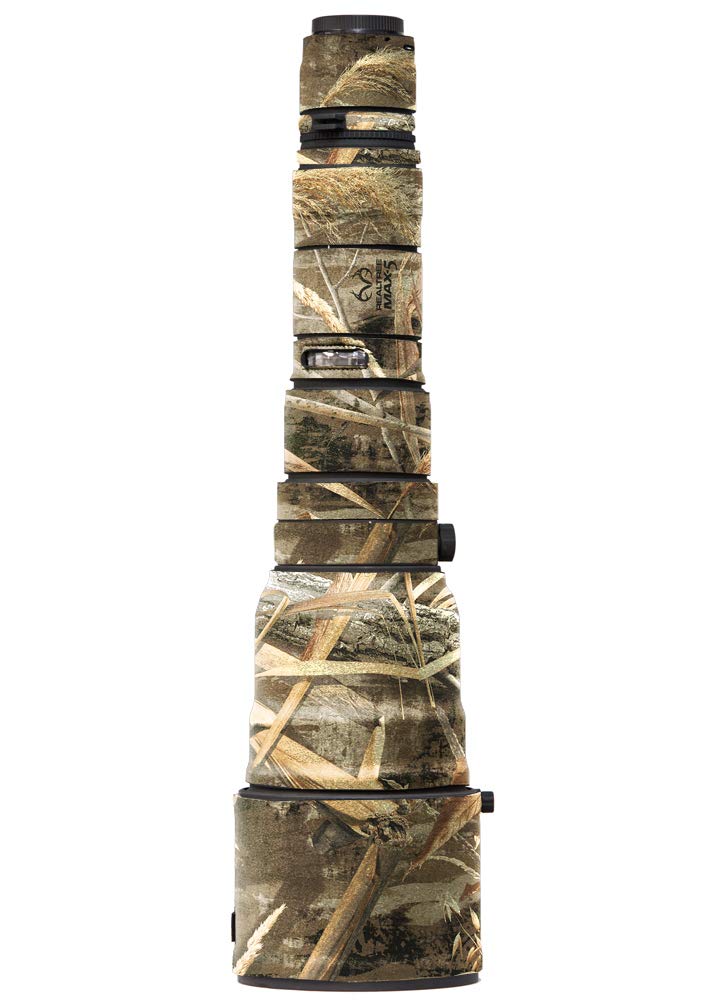 Lenscoat Realtree Max5 Cover Neoprene Camera Sigma 300 800 Lens Protection, Camouflage (Lcs300800M5)