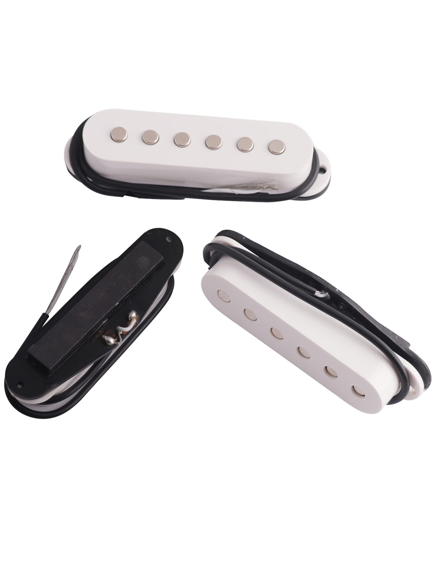 Electric Guitar Pickup Ceremic Magnet Neck Middle Bridge Single Coil Pickups Compatible With Strat Style Sss Electric Guitar Par