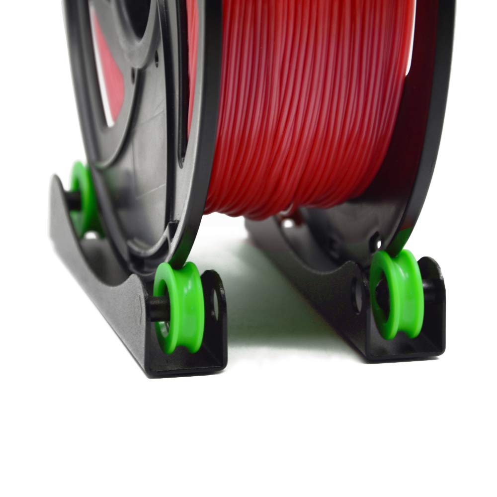 Iverntech 1 Spool Sheet Metal 3D Printer Filament Holder For Pla, Abs, Wood, Tpu, Nylon, Flexible Materials