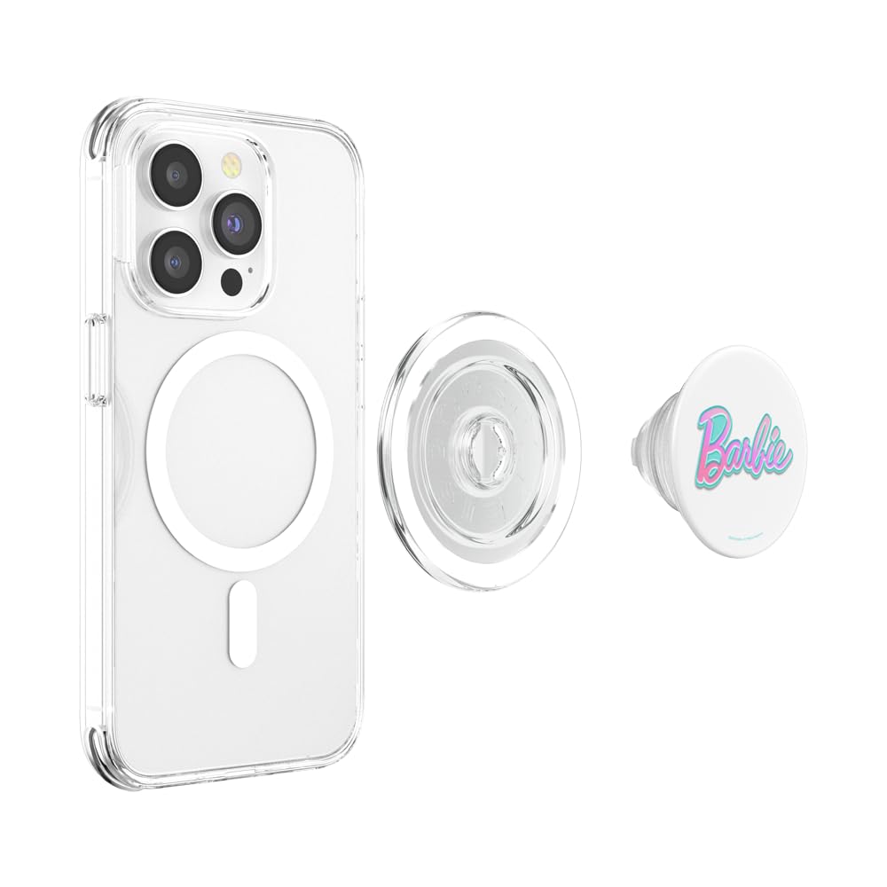 Barbie   Embossed Logo Popsockets Magsafe Popgrip For Iphone