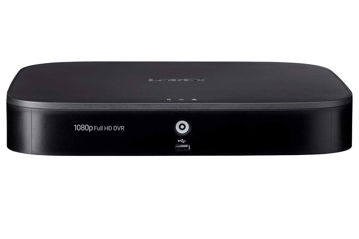 Lorex D241A81B 8 Channel 1080P Analog Hd 1Tb Security System Dvr With Advanced Motion Detection Technology And Smart Home Voice 