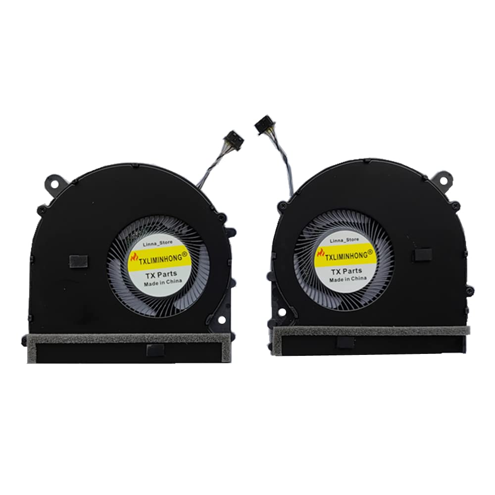 TXLIMINHONG New Compatible CPU and GPU Cooling Fan for Xiaomi Pro 15.6 171501-AL 171501-AQ 171501-AF ND55C05-17E23 ND55C05-17E22