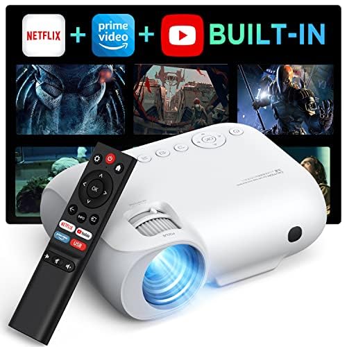 ?App Built In? Smart Projector Bluetooth And 5.8G Wifi Yoton Full Hd 1080P Native 450Ansi Lumen, Video Projector Home Theater Y9