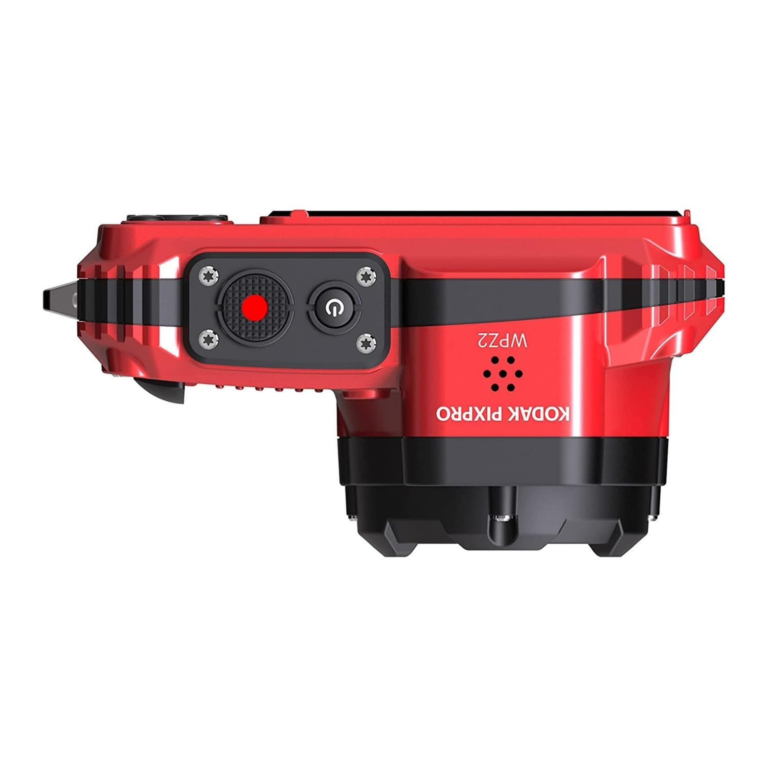 Kodak Pixpro Wpz2 Rugged Waterproof 16Mp Digital Camera With 4X Optical Zoom (Red) And 32Gb Microsdhc Card With Adapter Bundle (