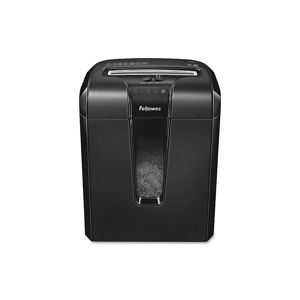 Fellowes 63Cb Jam Blocker 10 Sheet Cross Cut Junk Mail, Paper And Credit Card Shredder