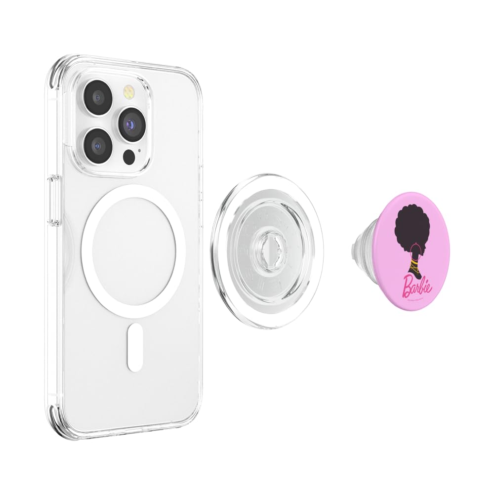 Barbie   Afro Barbie Silhouette Popsockets Magsafe Popgrip For Iphone