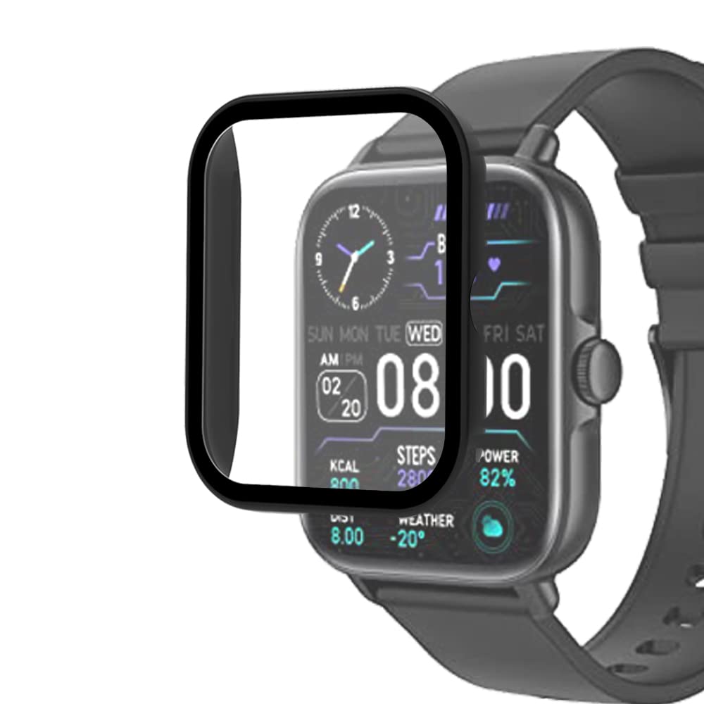 Smaate Smart Watch Cases With Screen Protector For Y20Gt, Compatible With Wzwneer, Banlvs, Dxpicr, Bctemno Y20Gt 1.7