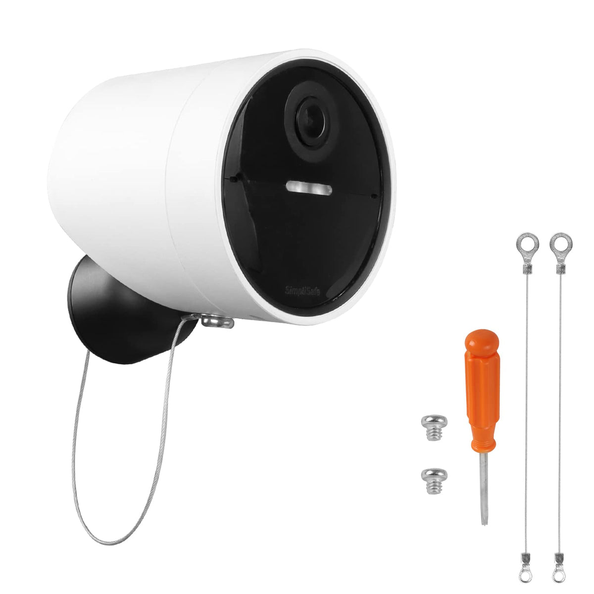 Koroao Anti Drop Chain For Simplisafe Outdoor Camera   Prevent From Falling/Stolen   Simplisafe Outdoor Safety Camera Anti Theft
