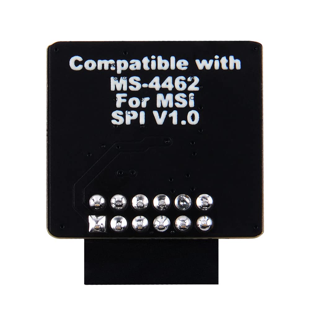 Newhail Tpm2.0 Module Tpm Spi 12Pin Module With Infineon Slb 9670 For Msi Motherboard Compatible With Tpm2.0(Ms 4462)