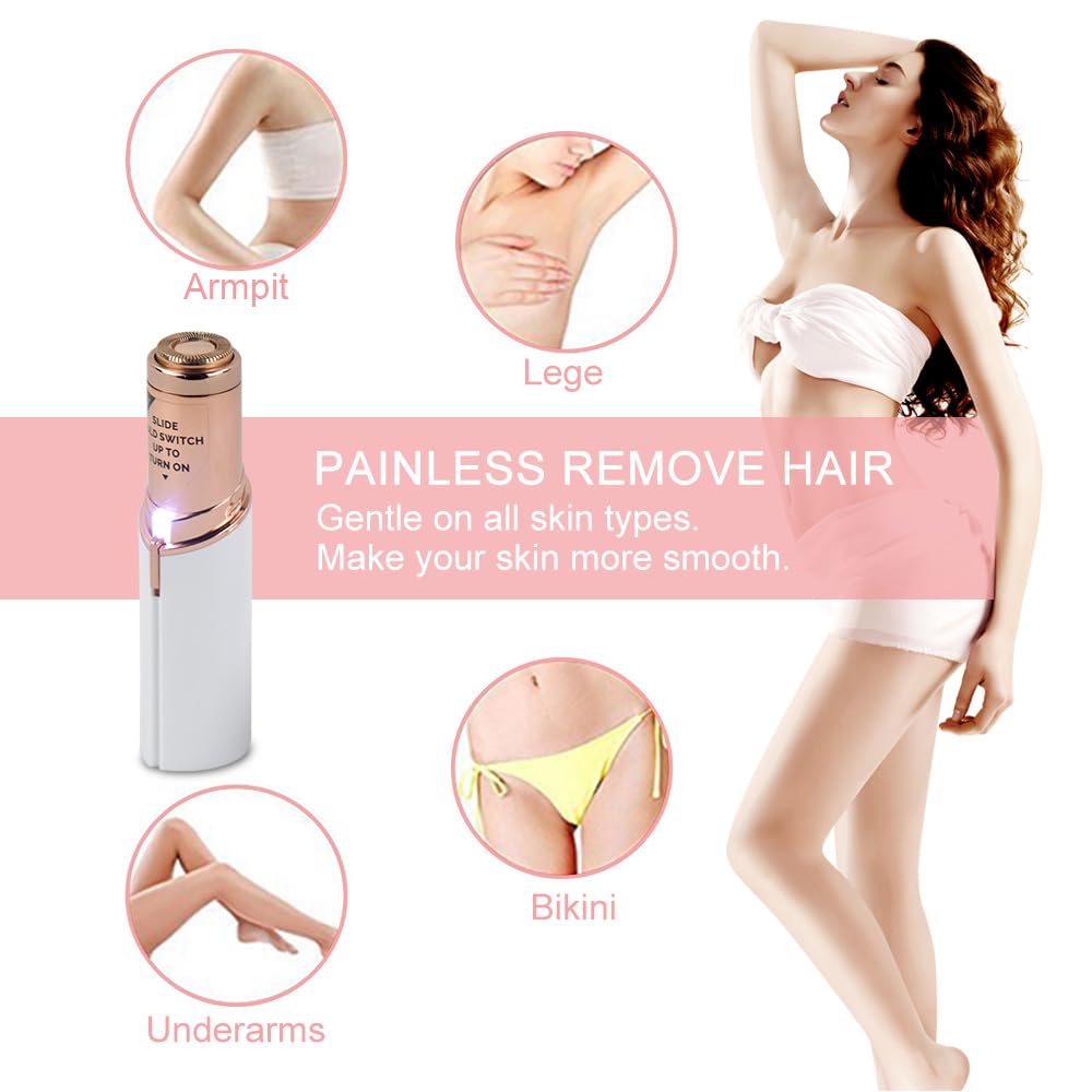 Generation 1 Replacement Heads For Flawless Gen 1 Facial Hair Remover Only