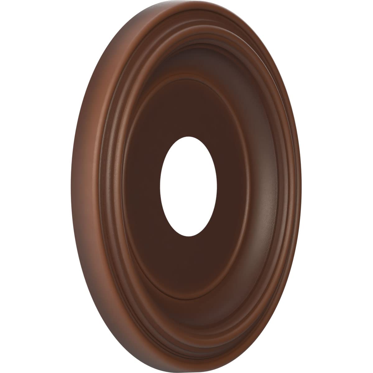 Ekena Millwork 13''Od X 3 1/2''Id X 1 1/4''P Traditional Thermoformed Pvc Ceiling Medallion (Fits Canopies Up To 7 1/2''), Unive