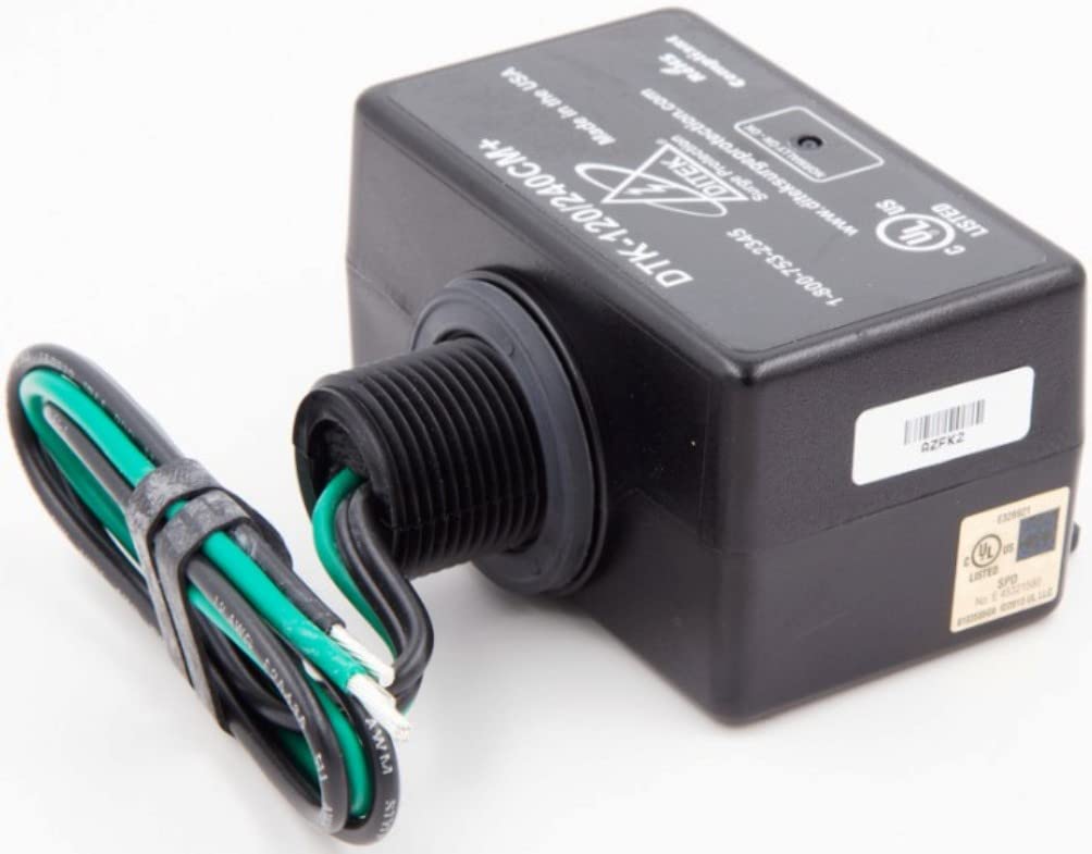 Ditek Dtk 120/240Cm+ Surge Arrestor, Parallel Protector, Multi Purpose, Nema 4X, Ul1449 Listed, Spd, Type 1, 2W(+G), 120/240Vac