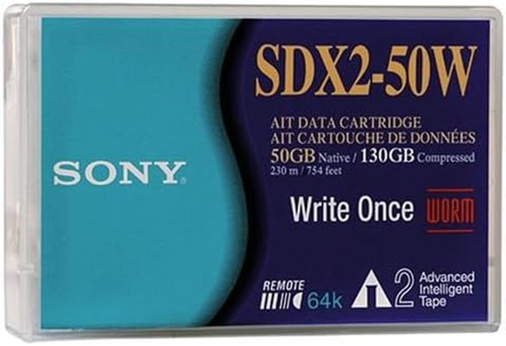 Sony 1 Pack Ait 2 50/130Gb Worm 8Mm 230M With Mic Data Cart
