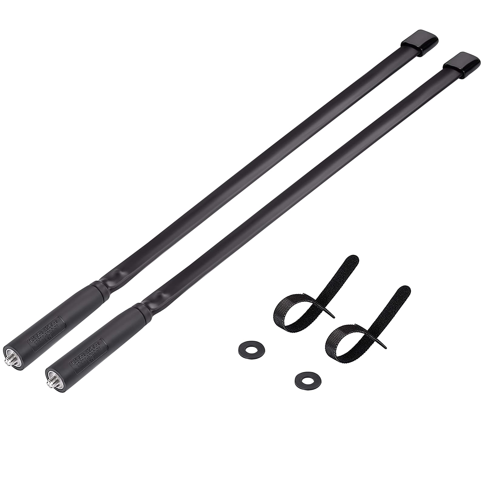 Bingfu Foldable Cs Tactical Sma Female Ham Radio Antenna 2 Pack Dual Band Vhf Uhf 136 520Mhz 18.5 Inch Antenna For Kenwood Baofe