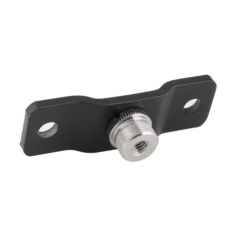 Camvate 5/8'' Male To 1/4'' Female Microphone Screw Adapter With Bottom Pedestal Wall/Table/Ceiling Mount   2325
