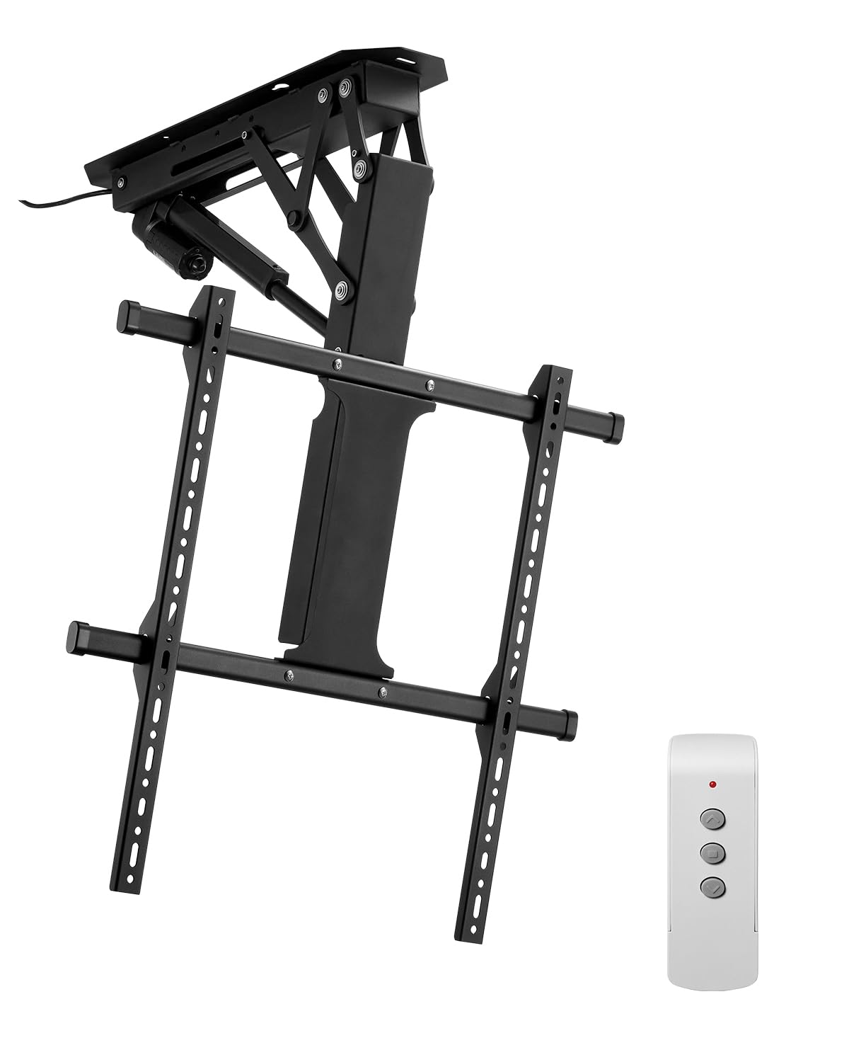 VEVOR Motorized Ceiling TV Mount, TV Wall Mount for 32 to 65 Inch TV, Electric Adjustable Ceiling TV Mount, Motorized Flip Down