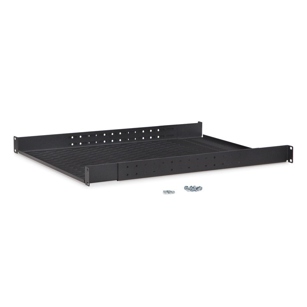 Connect Tek Kendall Howard 1U Vented 4 Point Adjustable Shelf