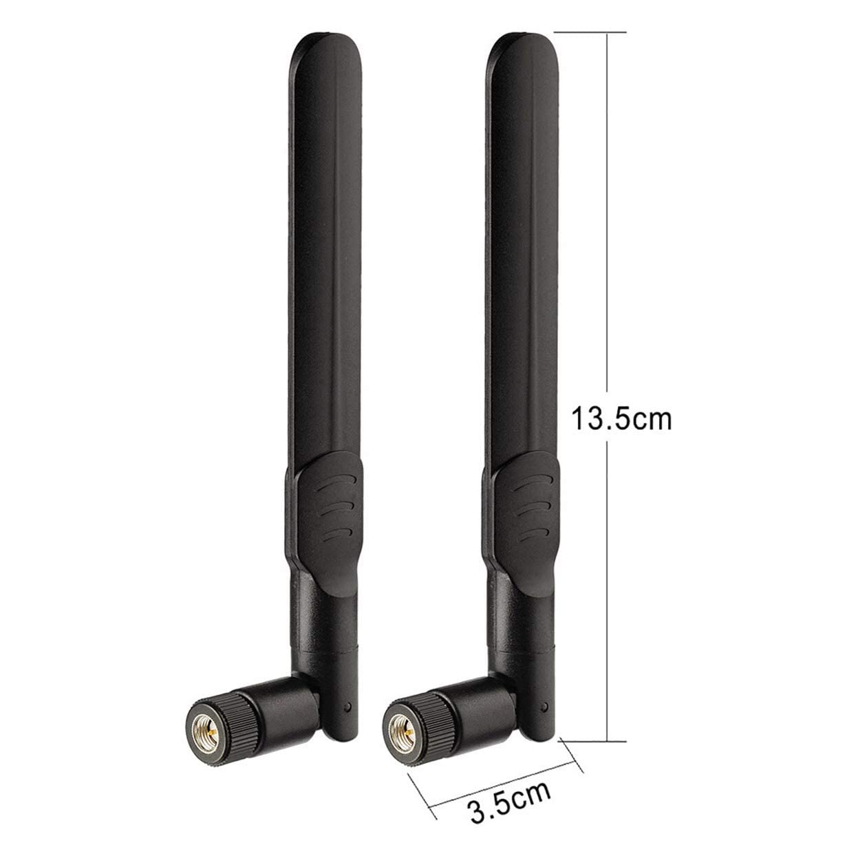 Bingfu 4G Lte 8Dbi Sma Male Antenna (4 Pack) Compatible With 4G Lte Wireless Cpe Router Hotspot Cellular Gateway Trail Camera Ga