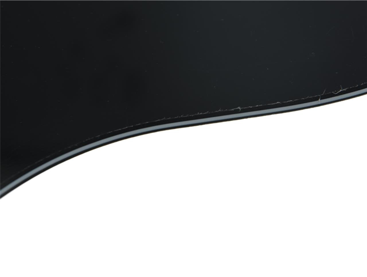 Kaish 8 Hole Tele Style Humbucker Pickguard Tl Guitar Pick Guard For Telecaster/Tele Black 3 Ply