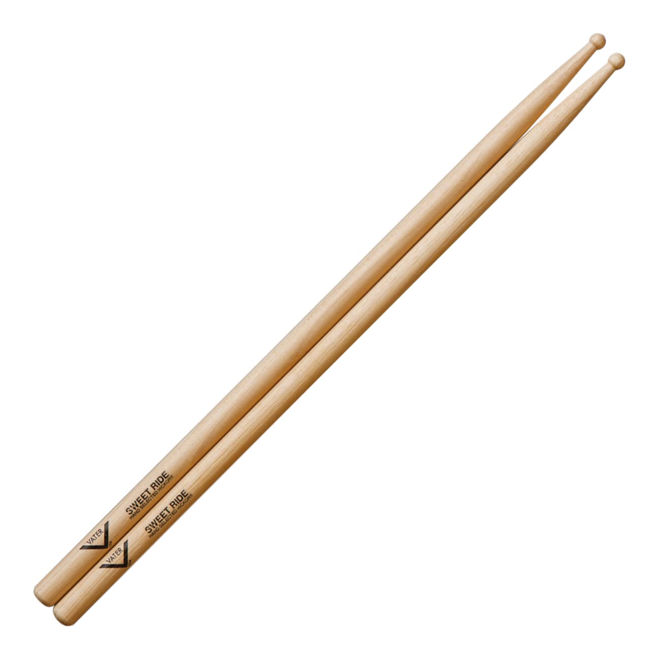 Vater Sweet Ride Wood Tip Hickory Drum Sticks, Pair