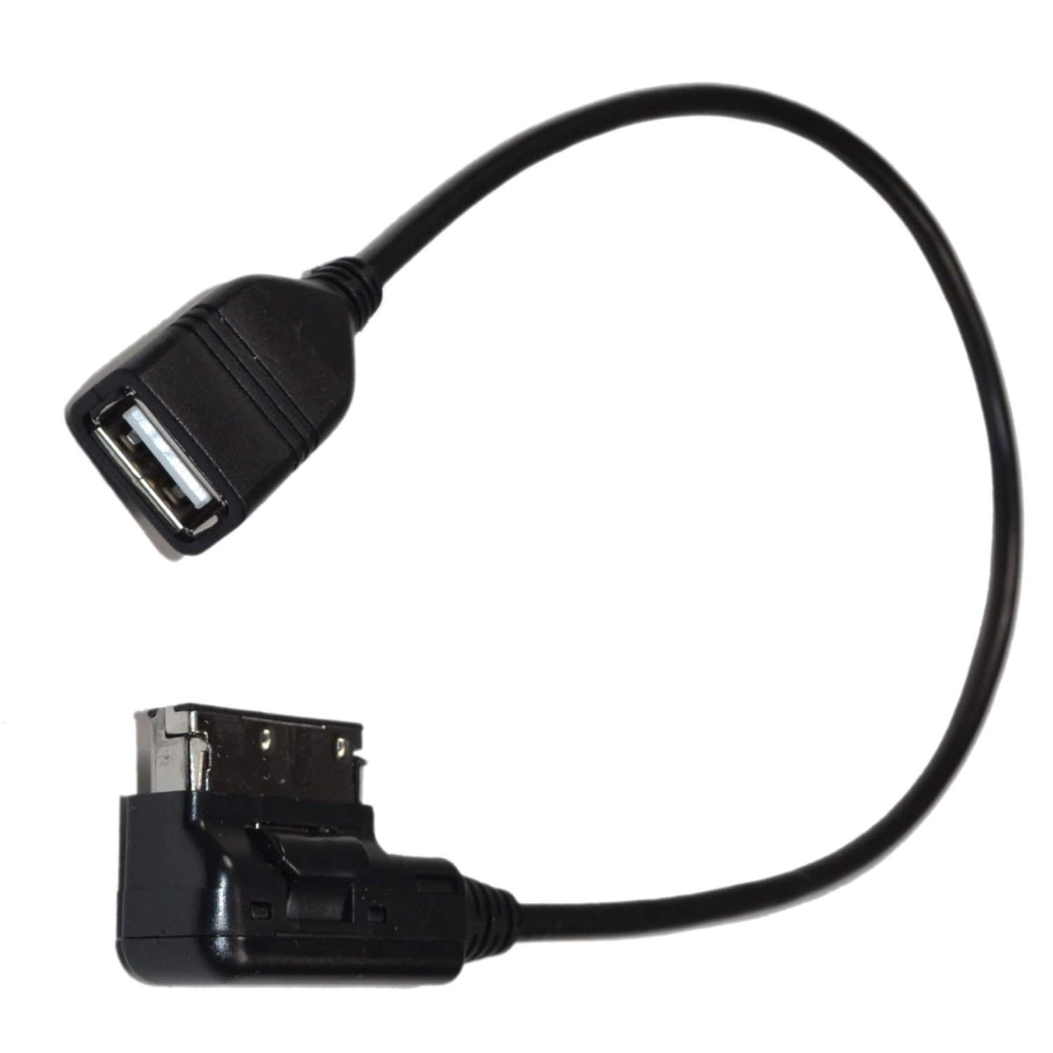 HQRP MDI MMI/USB Cable Adapter Compatible with Volkswagen Multivan (T5 GP) 2010+, Passat 2008+, Phaeton (GP2) 2009+, Polo 6R/6C 