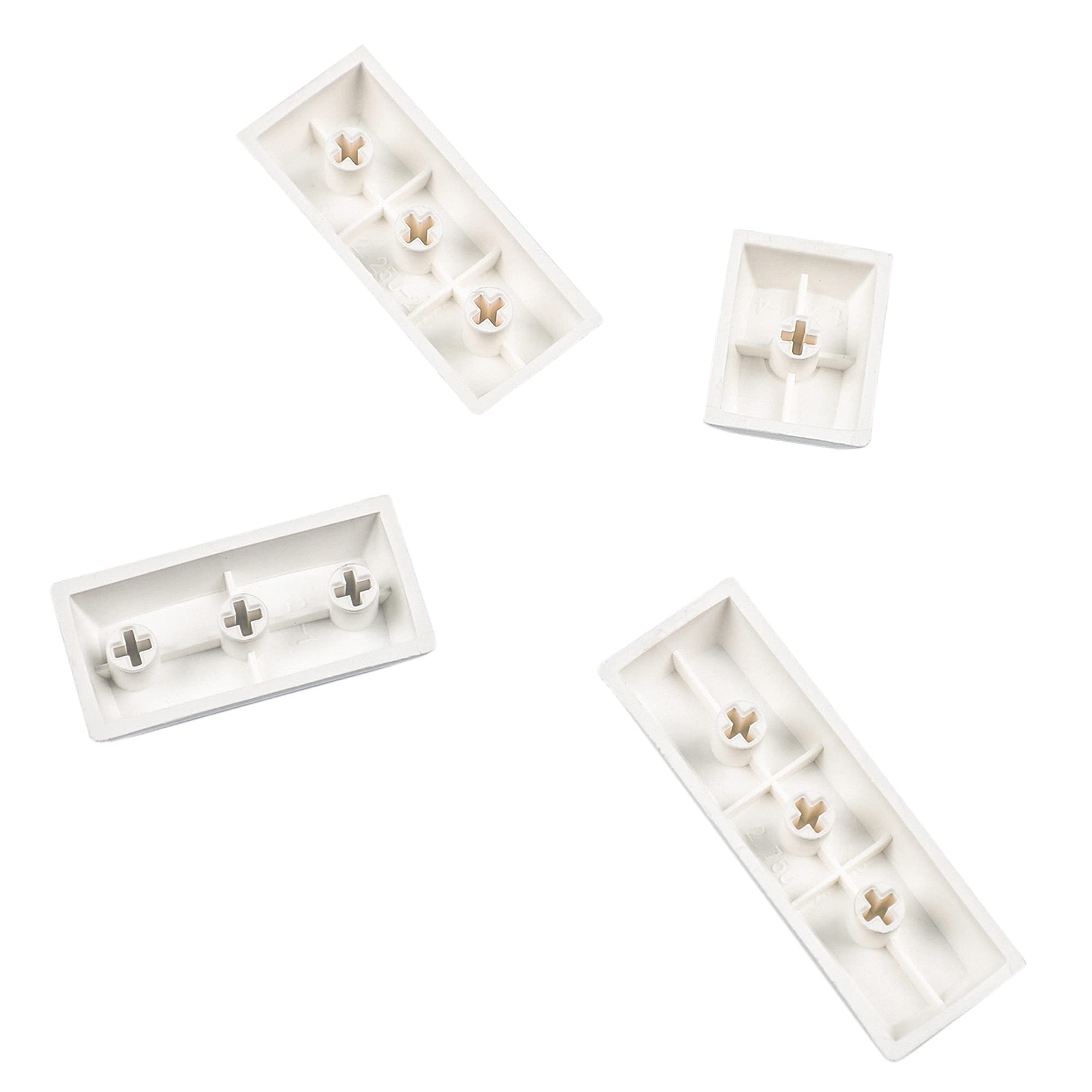 Mechkeeb Xda Convex Spacebar Off White Black 1.25U 2U 2.25U 2.75U For Wings Sp64 Sp84 Arisu Alice Wings Gk64X Gk61X Gk68X (White