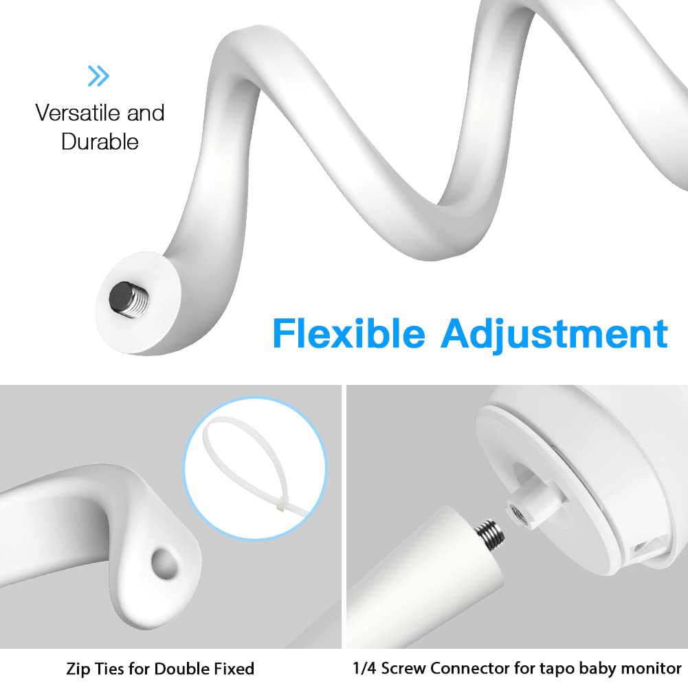 Aobelieve Flexible Twist Mount For Tp Link Tapo C200 And C210 Camera