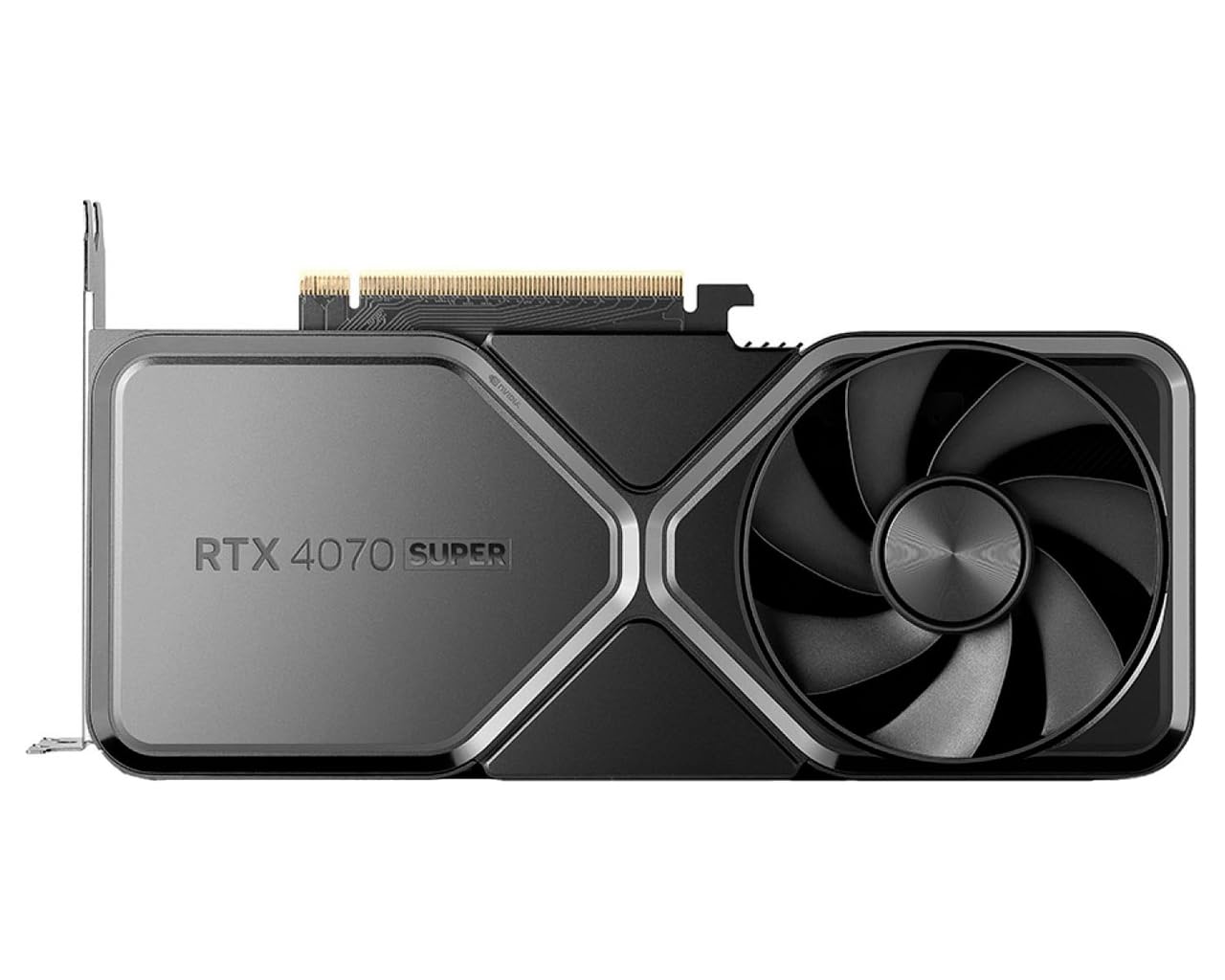 Nvidia   Geforce Rtx 4070 Super 12Gb Gddr6X Graphics Card   Titanium/Black