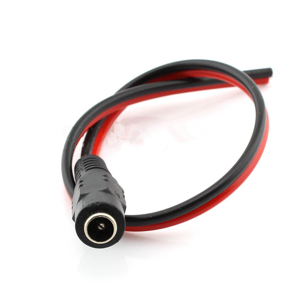 Cmple  CCTV Female Power Lead Cable Connector for Security Cameras