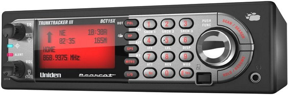 Mobile Scanner, Analog, 9000 Channels