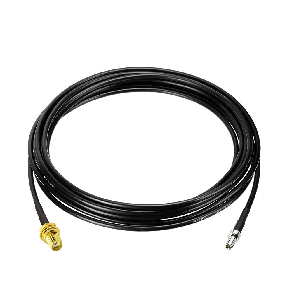 Superbat Sma To Ts9 Extension Cable (Rg174 10Ft) Sma Female To Ts9 Adapter Cable 50 Ohm For Mifi Router Usb Modems Mifi Hotspots