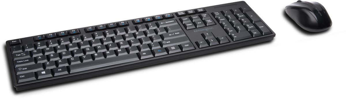 Kensington Pro Fit Low Profile Full Size Wireless Desktop Set (K75230Us)