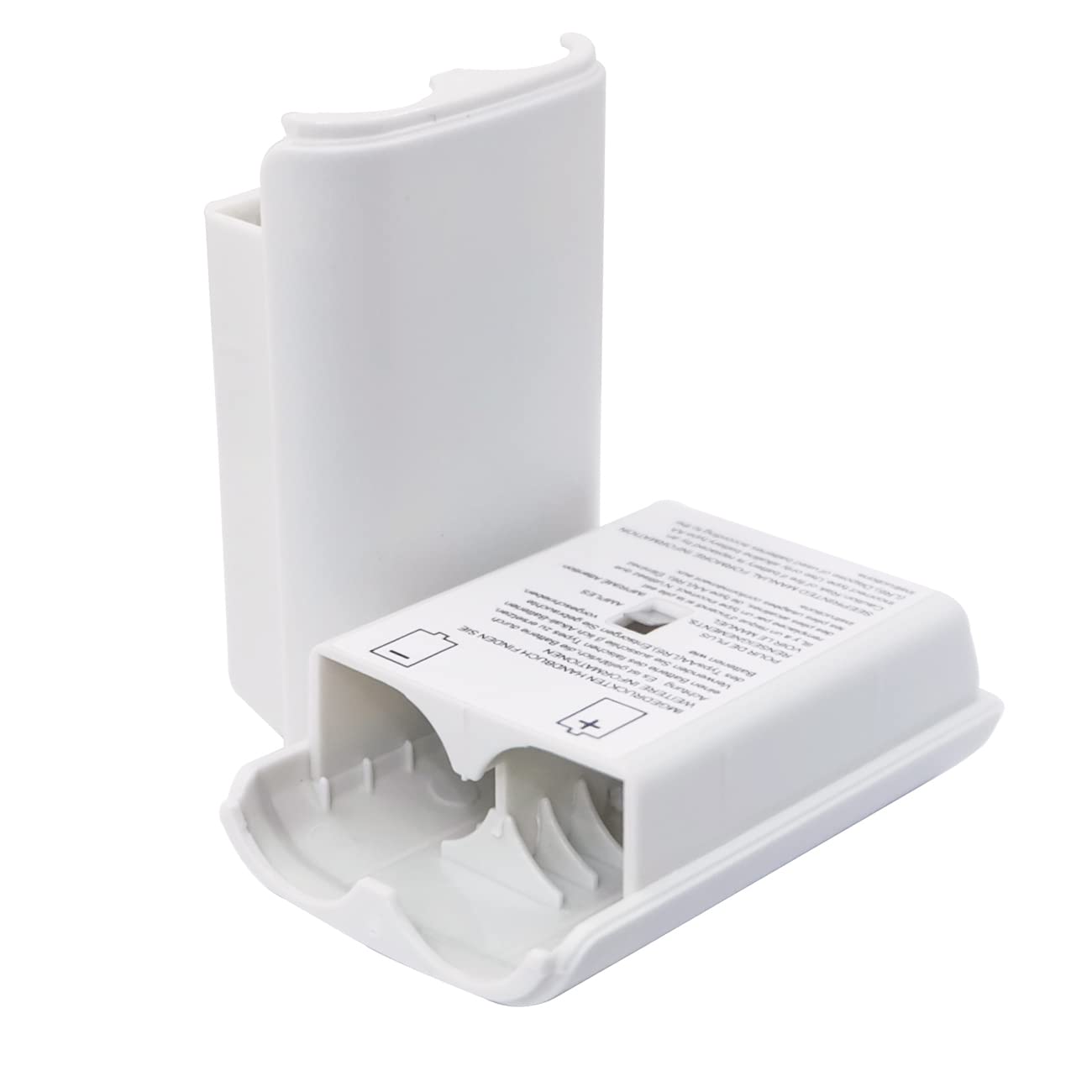 4X Battery Pack Cover Shell Case For Xbox 360 Wireless Controller (White)