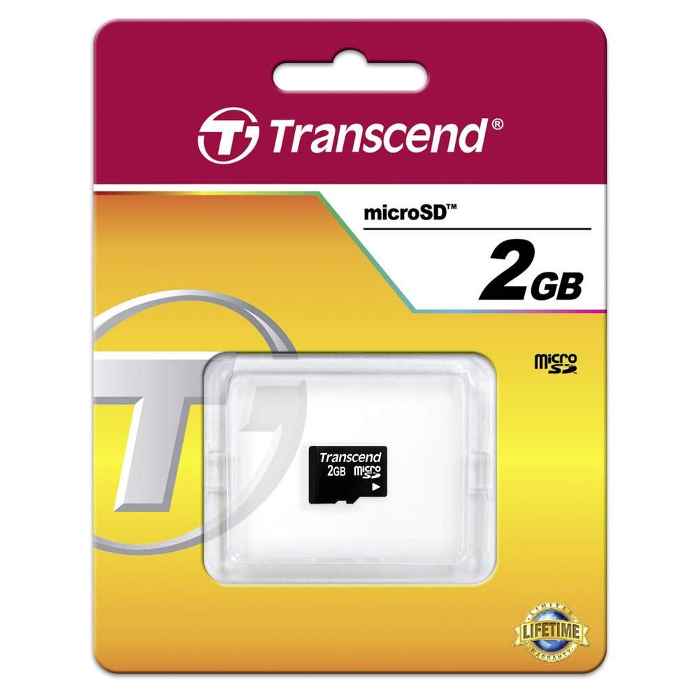 Transcend Ts2Gusdc 2Gb Microsd Flash Memory Card Without Sd Adapter