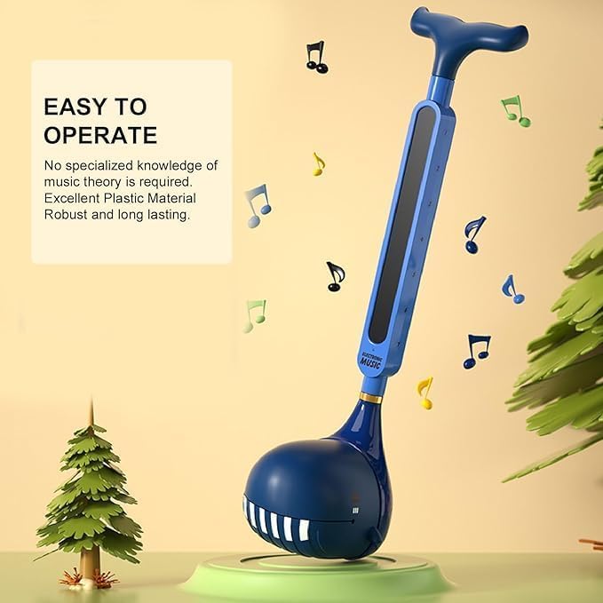 Electronic Musical Instrument, Portable Electric Digital Music Synthesizer Cool Stuff Fun Gifts (Blue Whale)