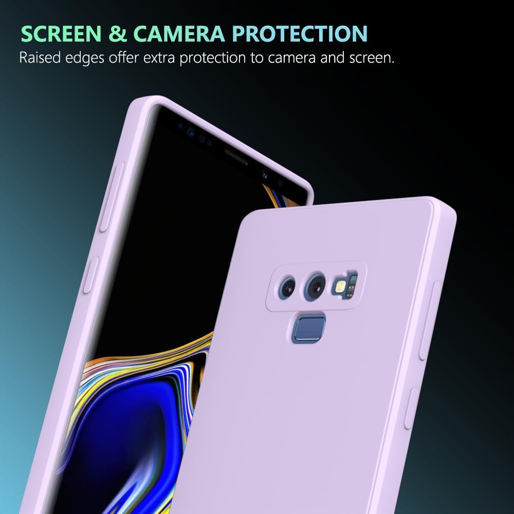 Wogroo For Samsung Galaxy Note 9 Case Purple, Scratch Resistant With Soft Touch, Slim Thin Phone Cover For Samsung Galaxy Note 9