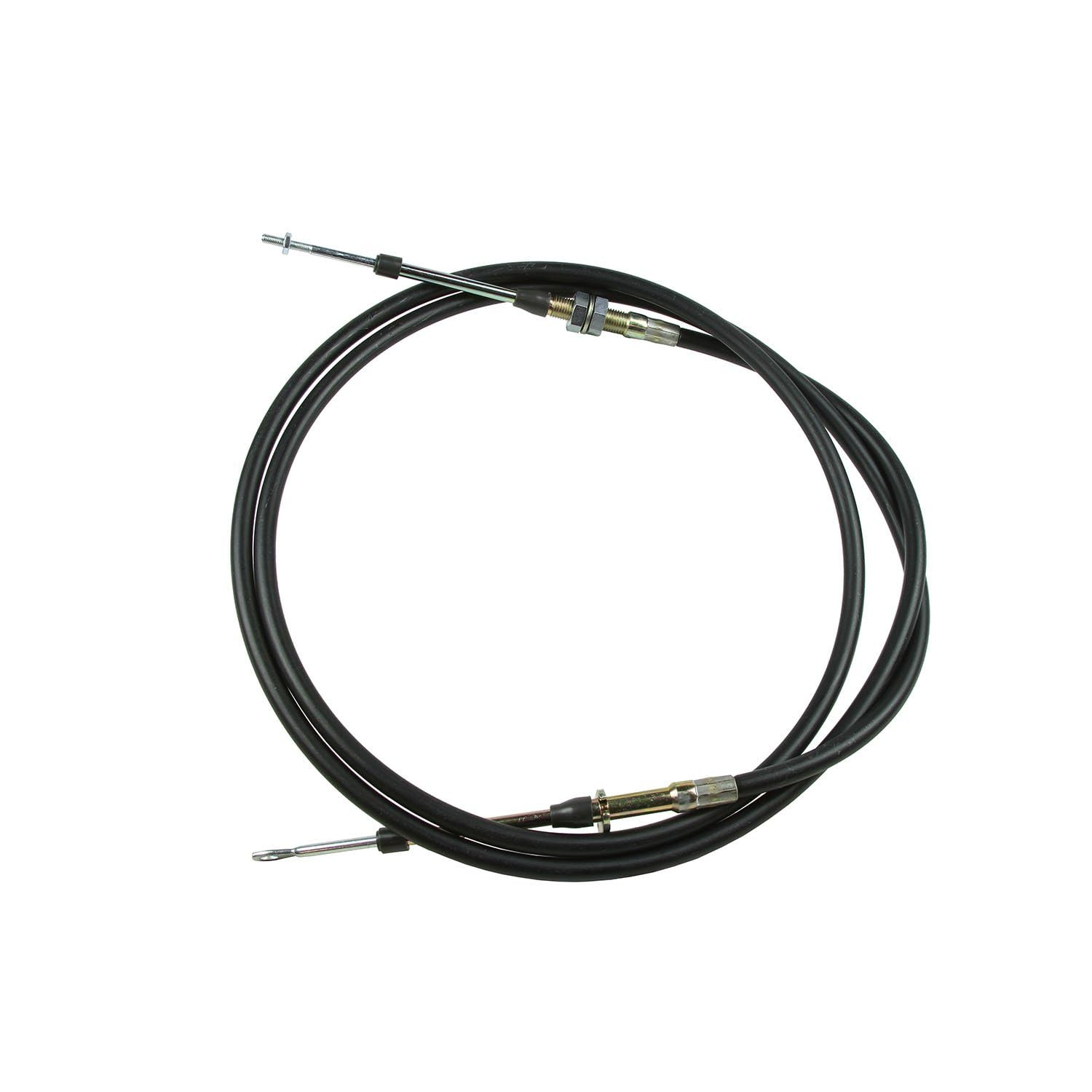 B&M Racing 8 Ft. Super Duty Shift Cable, Black