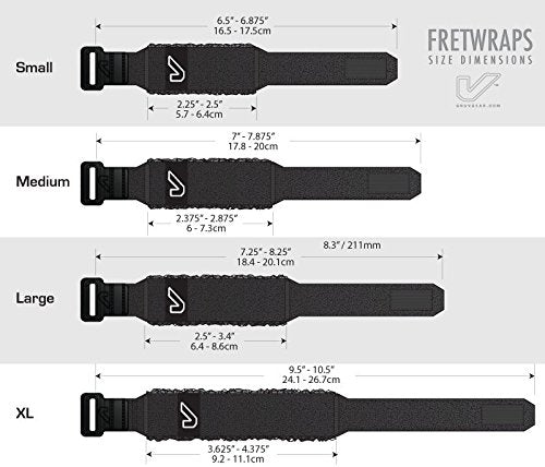 Gruv Gear Fretwraps String Muters 3 Pack (Safari Print, Medium) (Fw 3Pk Wld Md)